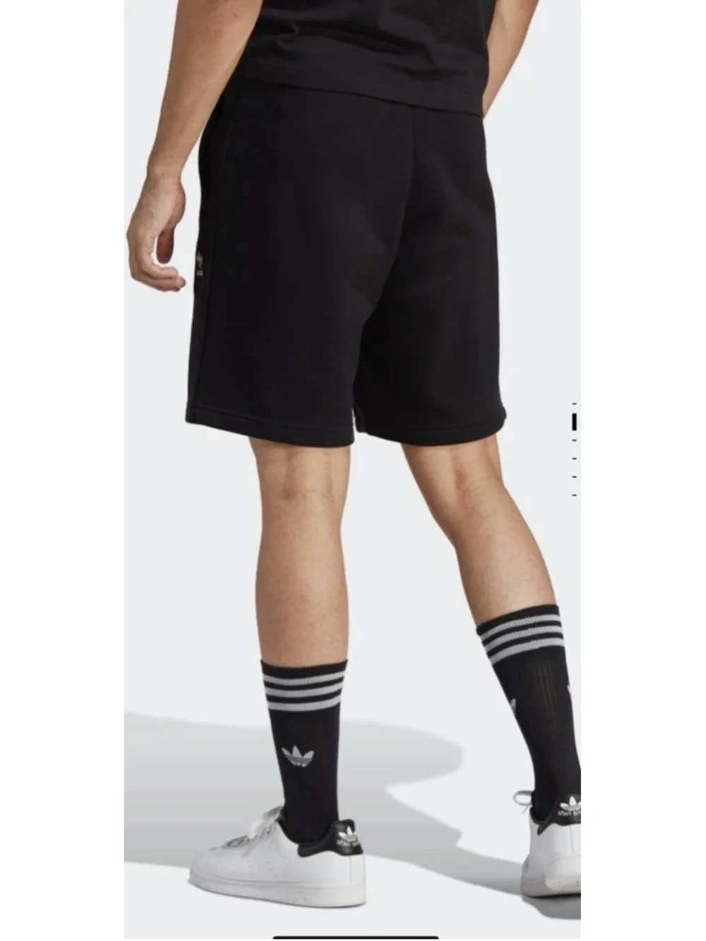 Premium Adidas Originals Superstars Black Sweat Shorts